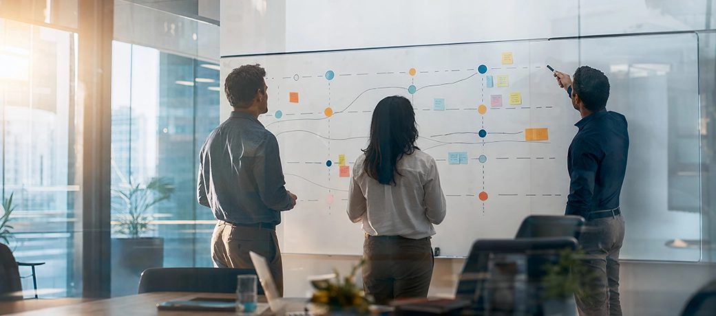 Digital signage network managed across multiple facilities
